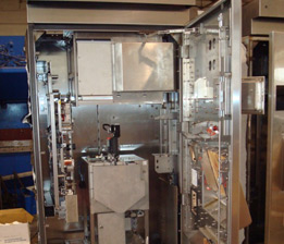 Stainless Steel ticket Vending Machine Back